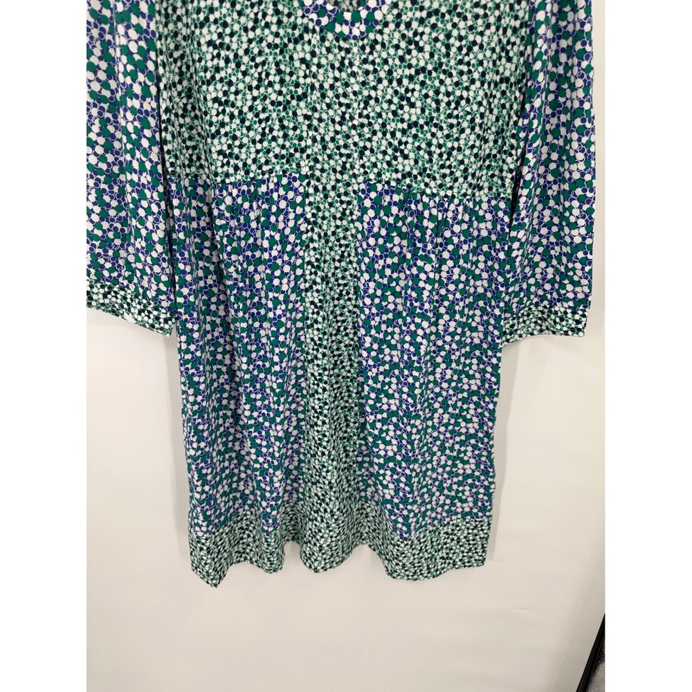 Boden Dress Womens 8R Lightweight Flowy Geometric Bright Cottage Feminine Girly - Picture 9 of 9